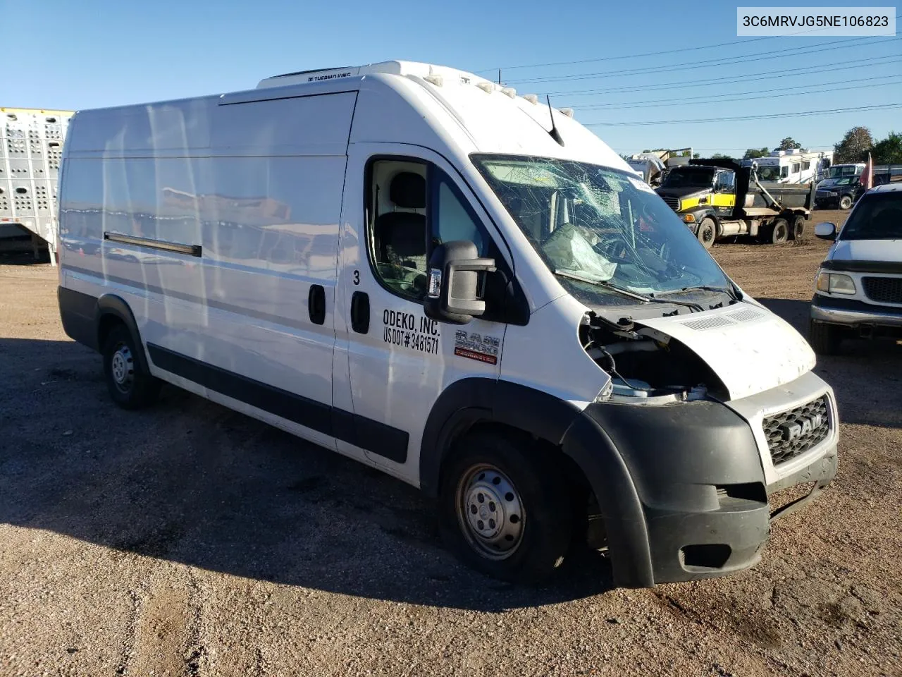 2022 Ram Promaster 3500 3500 High VIN: 3C6MRVJG5NE106823 Lot: 77026544