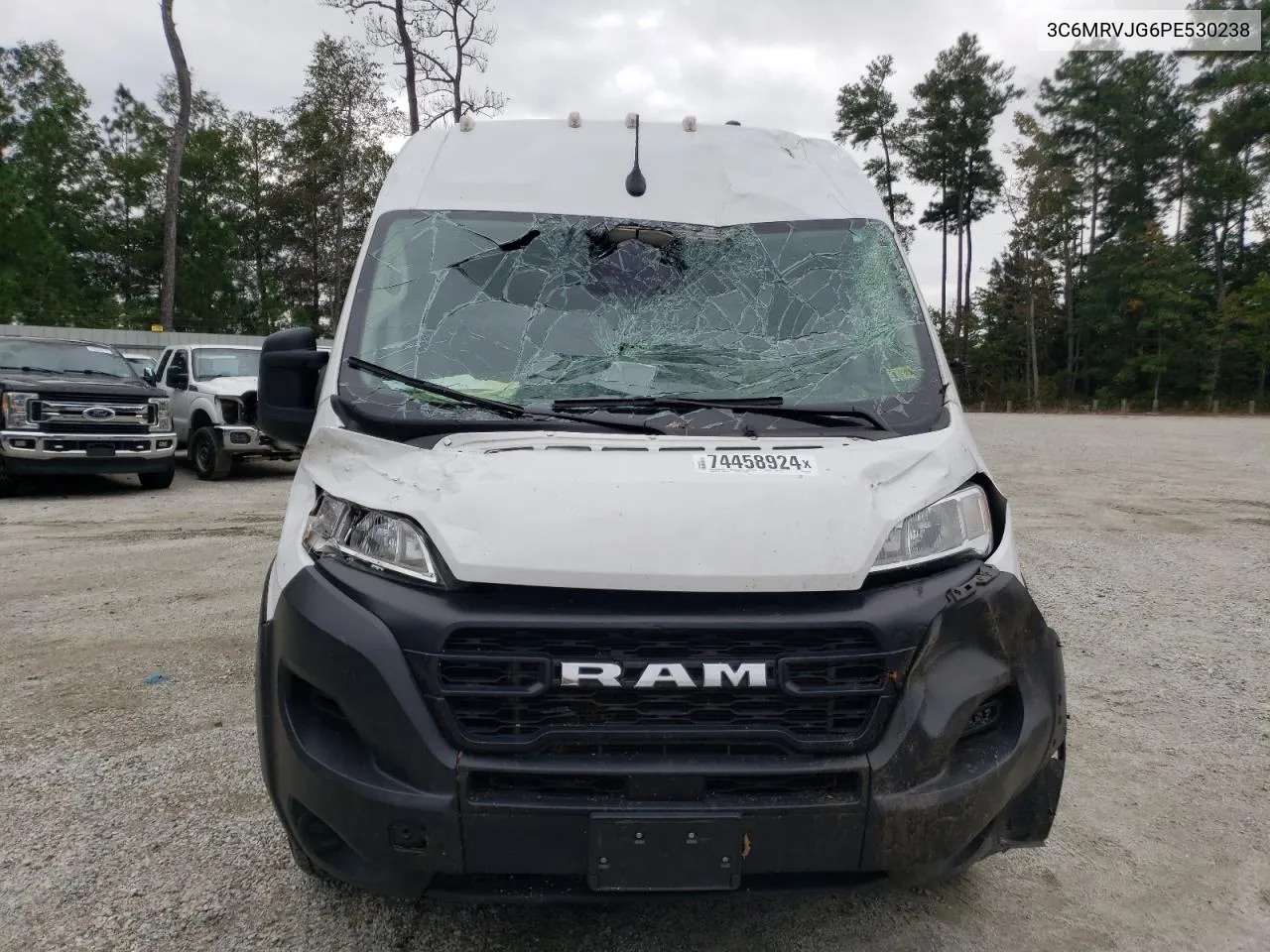 2023 Ram Promaster 3500 3500 High VIN: 3C6MRVJG6PE530238 Lot: 74458924