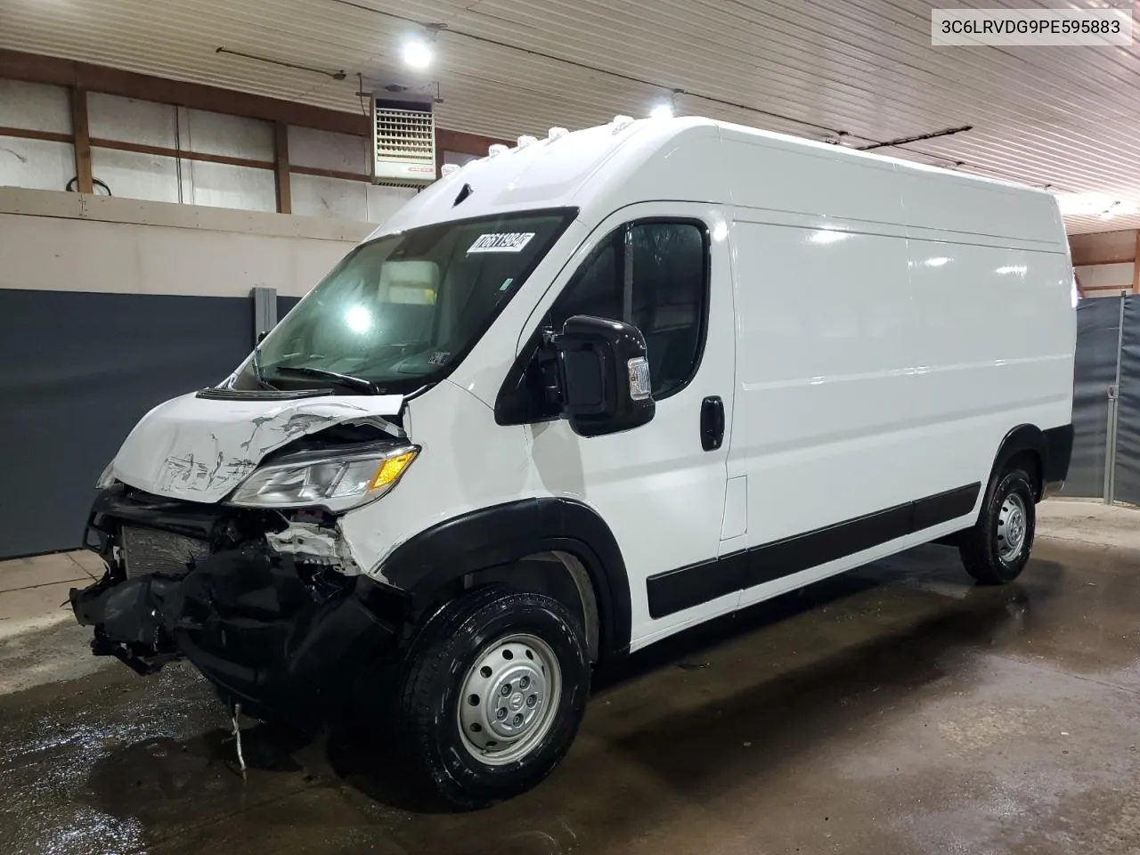 2023 Ram Promaster 2500 2500 High VIN: 3C6LRVDG9PE595883 Lot: 76611984