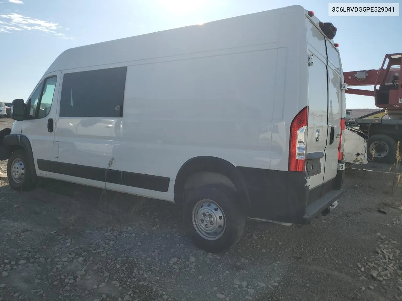 2023 Ram Promaster 2500 2500 High VIN: 3C6LRVDG5PE529041 Lot: 76703194