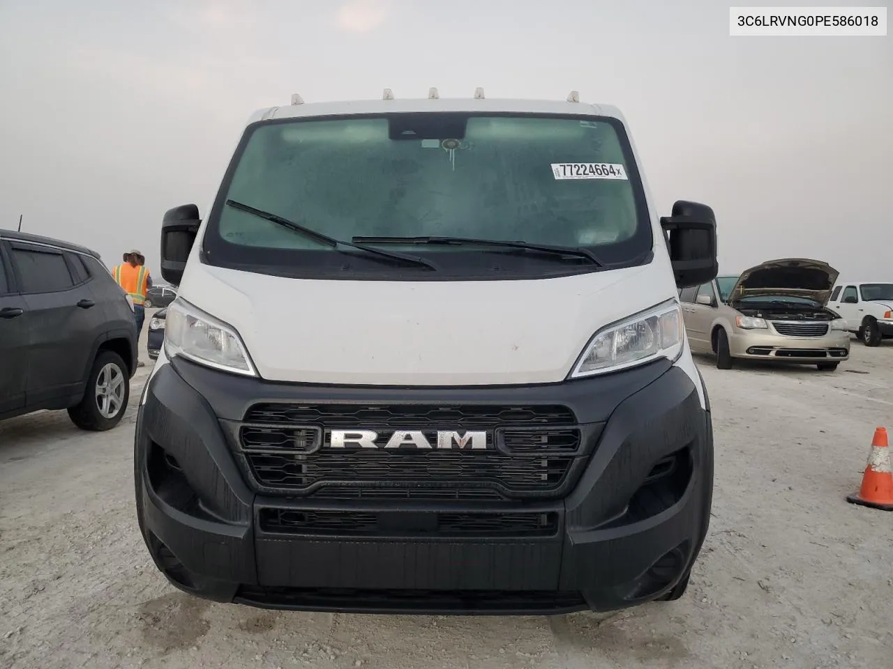 2023 Ram Promaster 1500 1500 Standard VIN: 3C6LRVNG0PE586018 Lot: 77224664