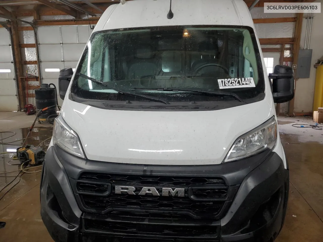 2023 Ram Promaster 2500 2500 High VIN: 3C6LRVDG3PE606103 Lot: 78252144