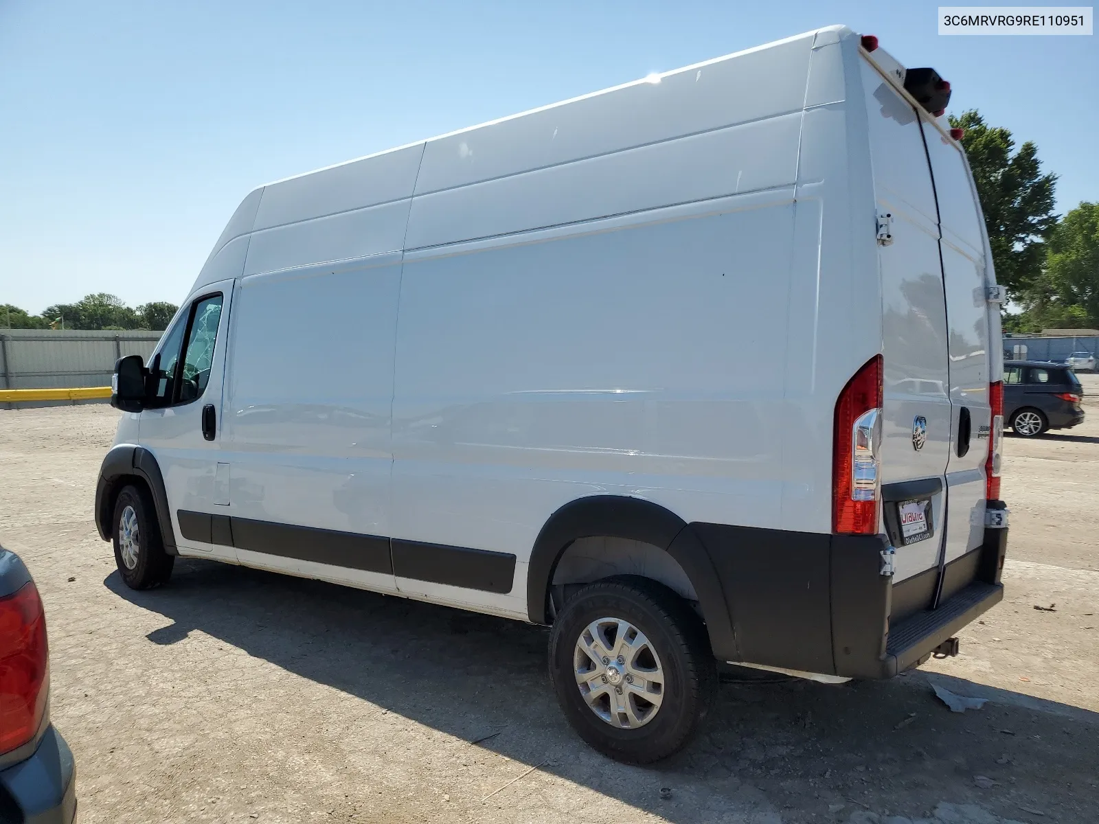 2024 Ram Promaster 3500 3500 Super High VIN: 3C6MRVRG9RE110951 Lot: 61924884