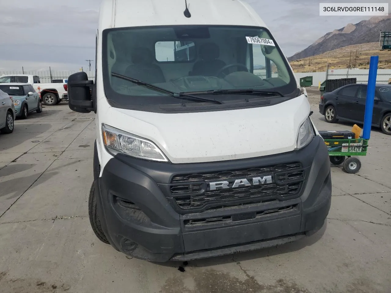 2024 Ram Promaster 2500 2500 High VIN: 3C6LRVDG0RE111148 Lot: 76567004