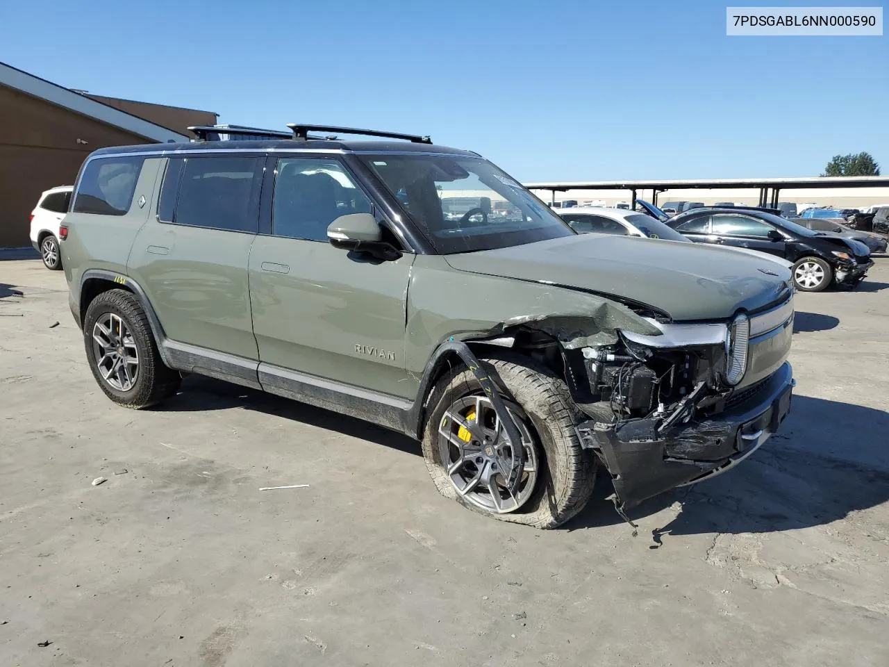 7PDSGABL6NN000590 2022 Rivian R1S Launch Edition