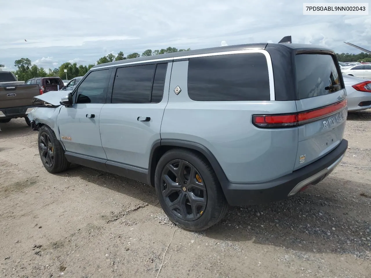 2022 Rivian R1S Launch Edition VIN: 7PDSGABL9NN002043 Lot: 67654604