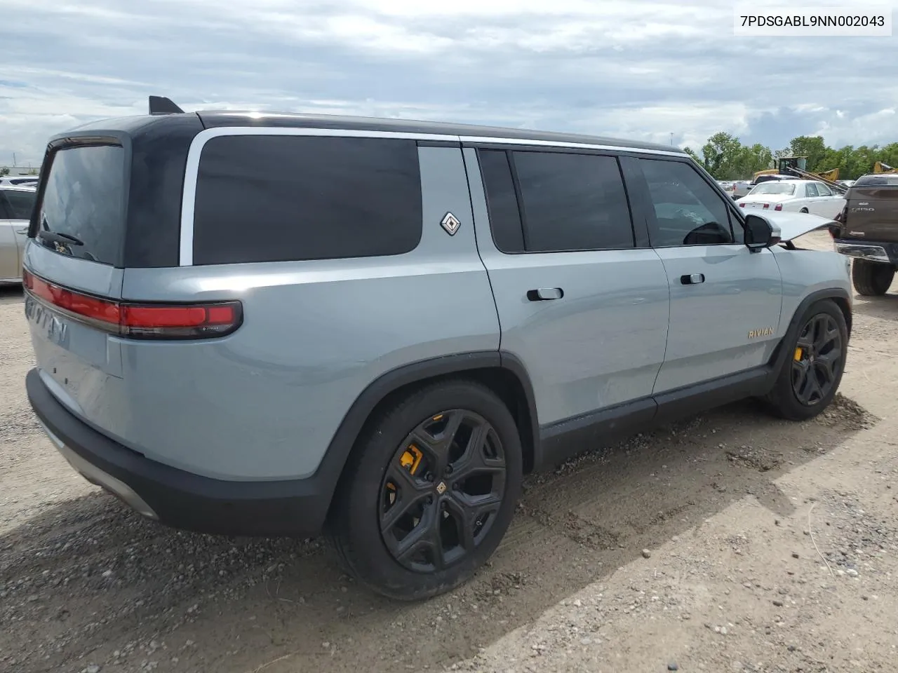 2022 Rivian R1S Launch Edition VIN: 7PDSGABL9NN002043 Lot: 67654604