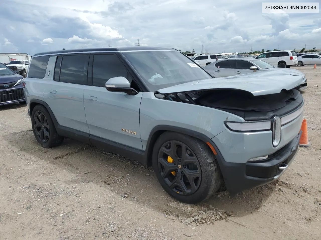 2022 Rivian R1S Launch Edition VIN: 7PDSGABL9NN002043 Lot: 67654604