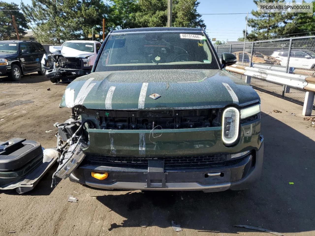 2023 Rivian R1S Launch Edition VIN: 7PDSGABL3PN000033 Lot: 60131444