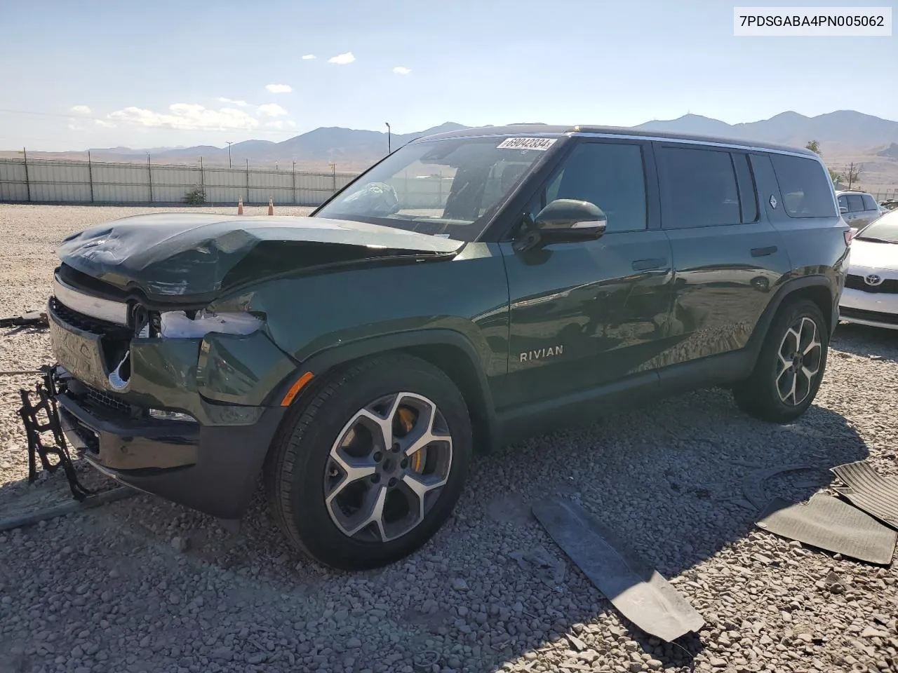 2023 Rivian R1S Adventure VIN: 7PDSGABA4PN005062 Lot: 69042334