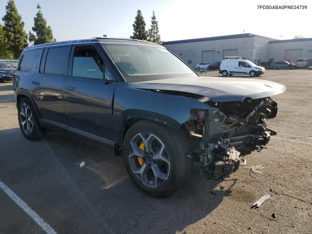 2023 Rivian R1S Adventure VIN: 7PDSGABA0PN024739 Lot: 69704404