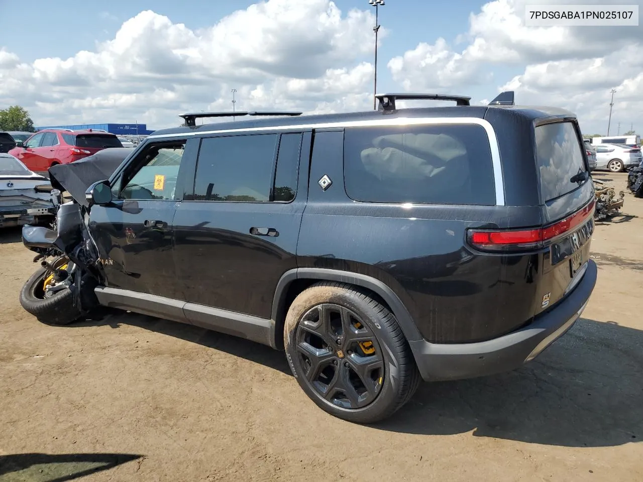 2023 Rivian R1S Adventure VIN: 7PDSGABA1PN025107 Lot: 70807914