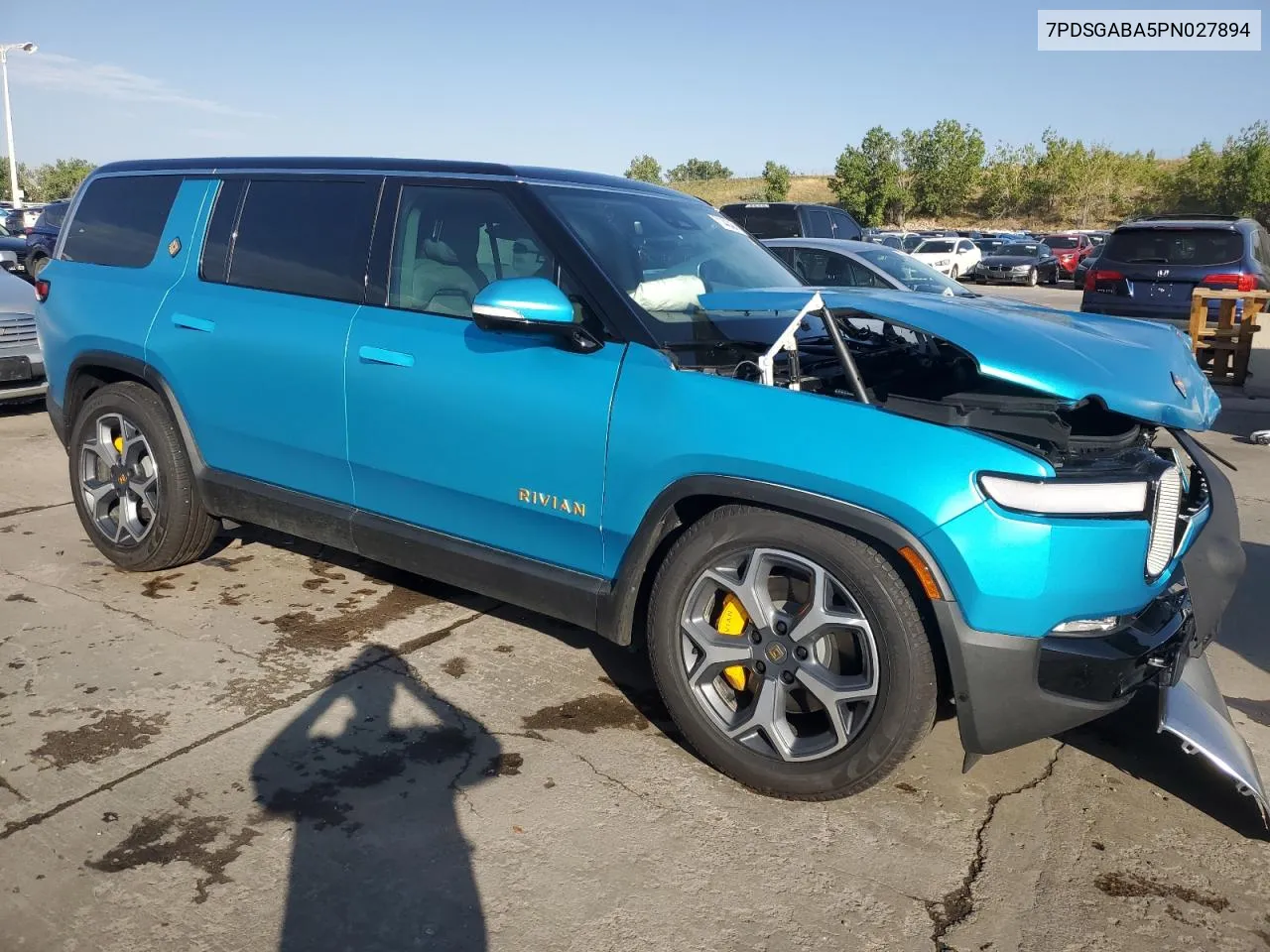 2023 Rivian R1S Adventure VIN: 7PDSGABA5PN027894 Lot: 71442484