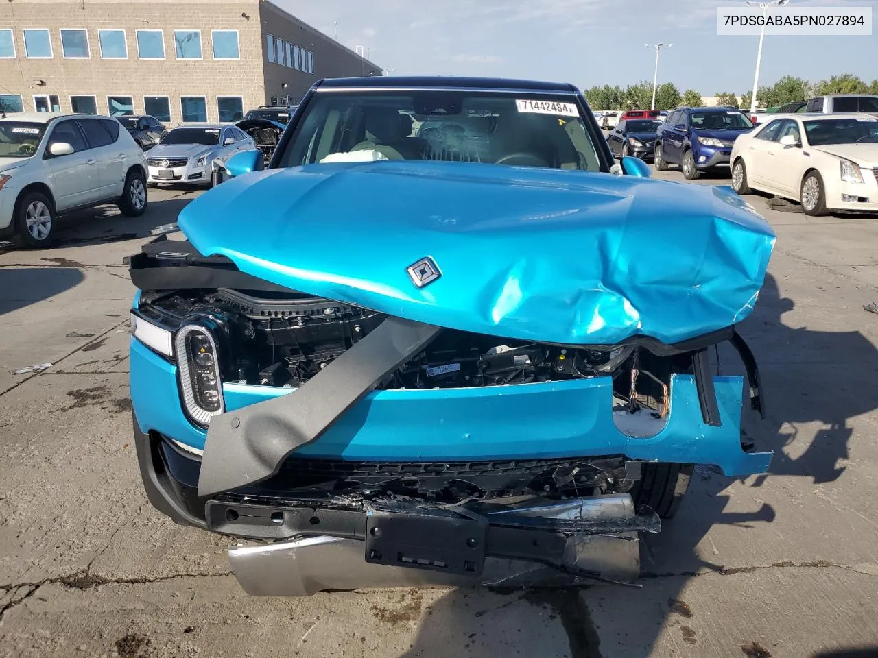 2023 Rivian R1S Adventure VIN: 7PDSGABA5PN027894 Lot: 71442484