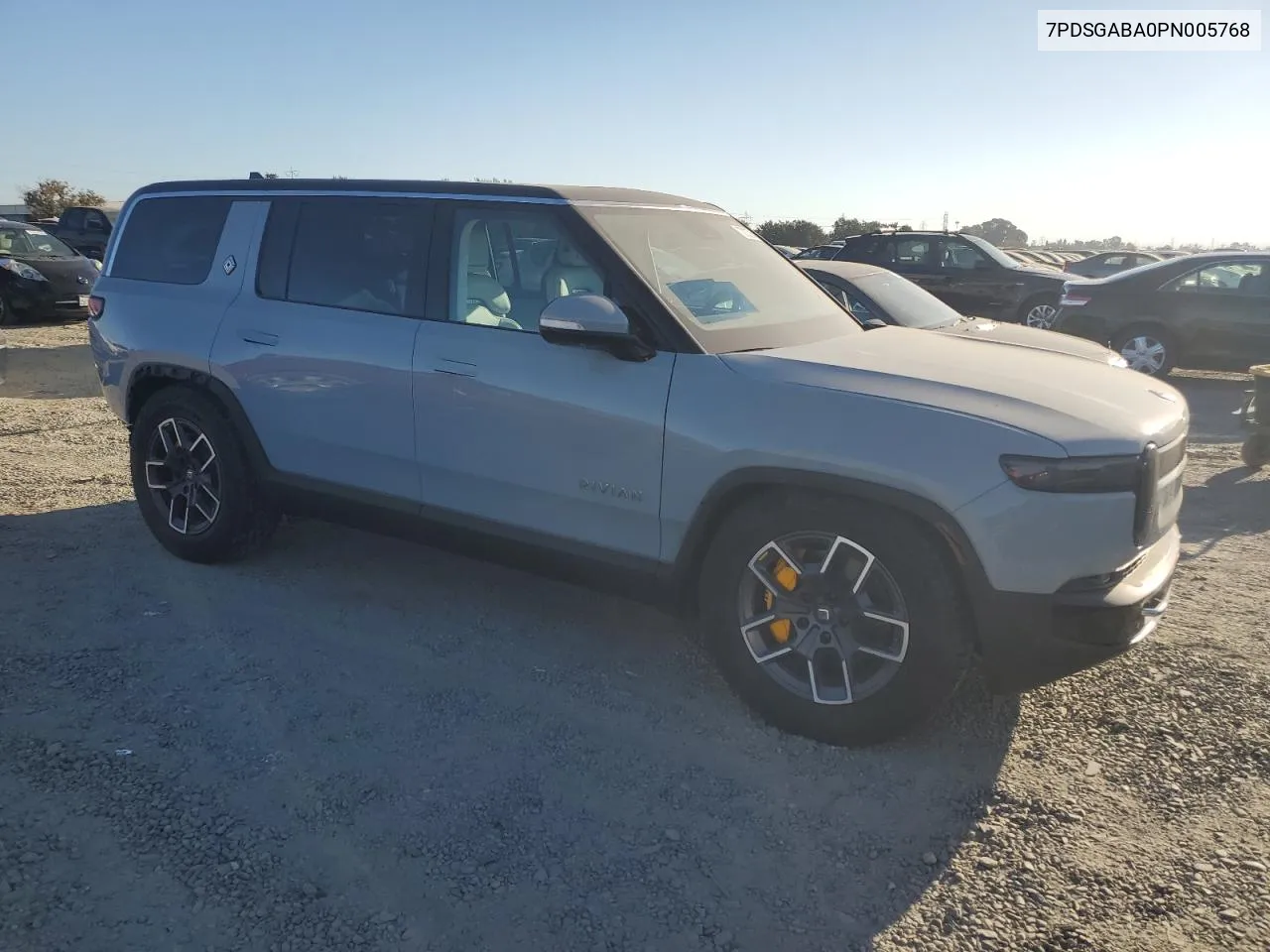 2023 Rivian R1S Adventure VIN: 7PDSGABA0PN005768 Lot: 73223724