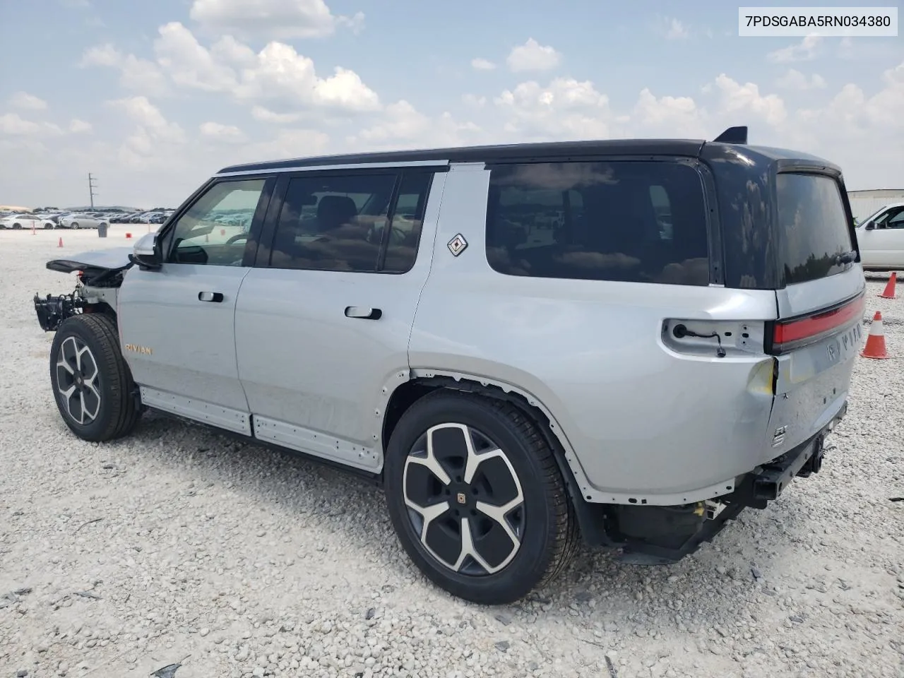 2024 Rivian R1S Adventure VIN: 7PDSGABA5RN034380 Lot: 66369964