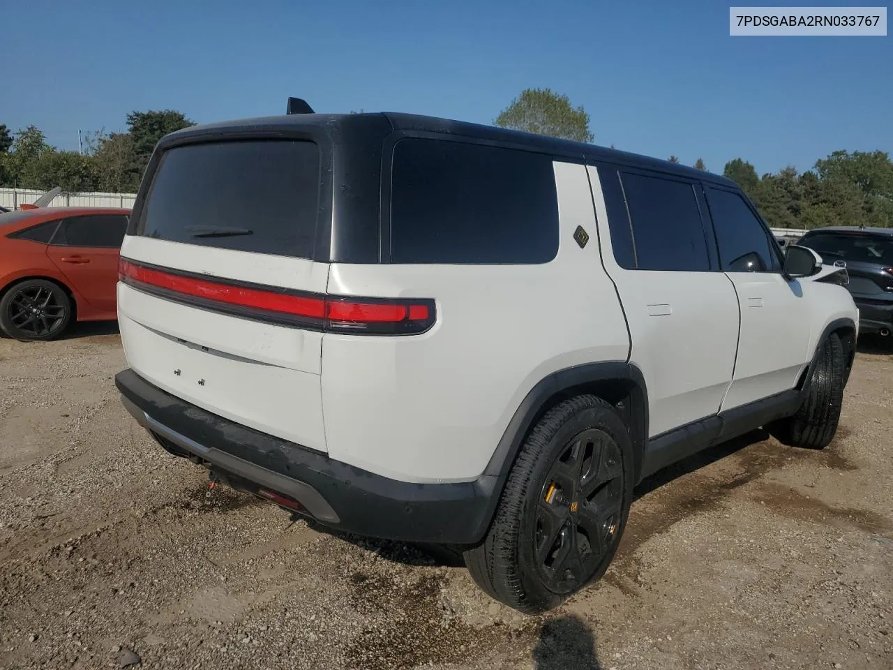 2024 Rivian R1S Adventure VIN: 7PDSGABA2RN033767 Lot: 70238394