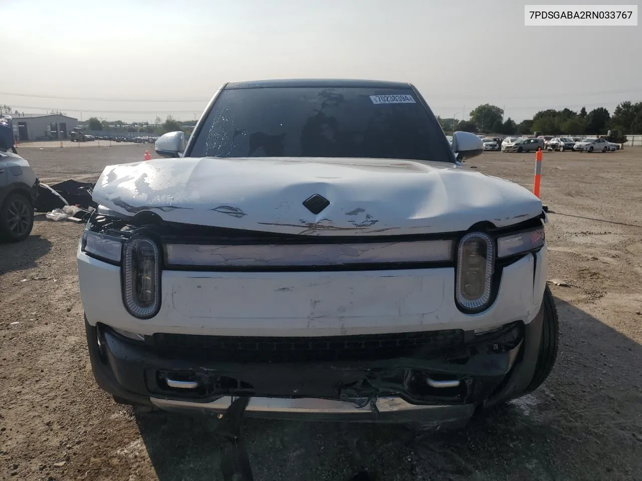 2024 Rivian R1S Adventure VIN: 7PDSGABA2RN033767 Lot: 70238394