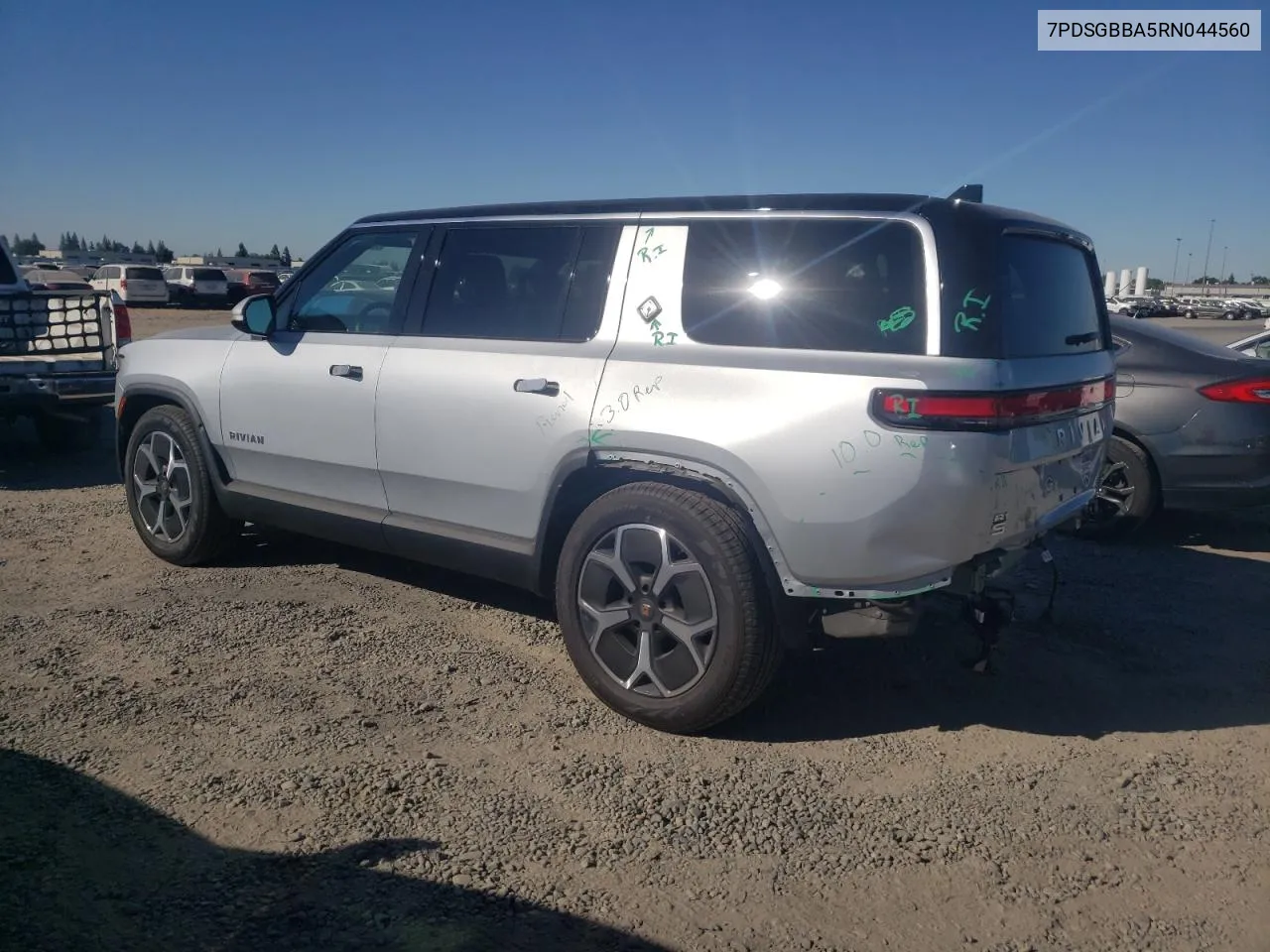 2024 Rivian R1S Adventure VIN: 7PDSGBBA5RN044560 Lot: 70594924