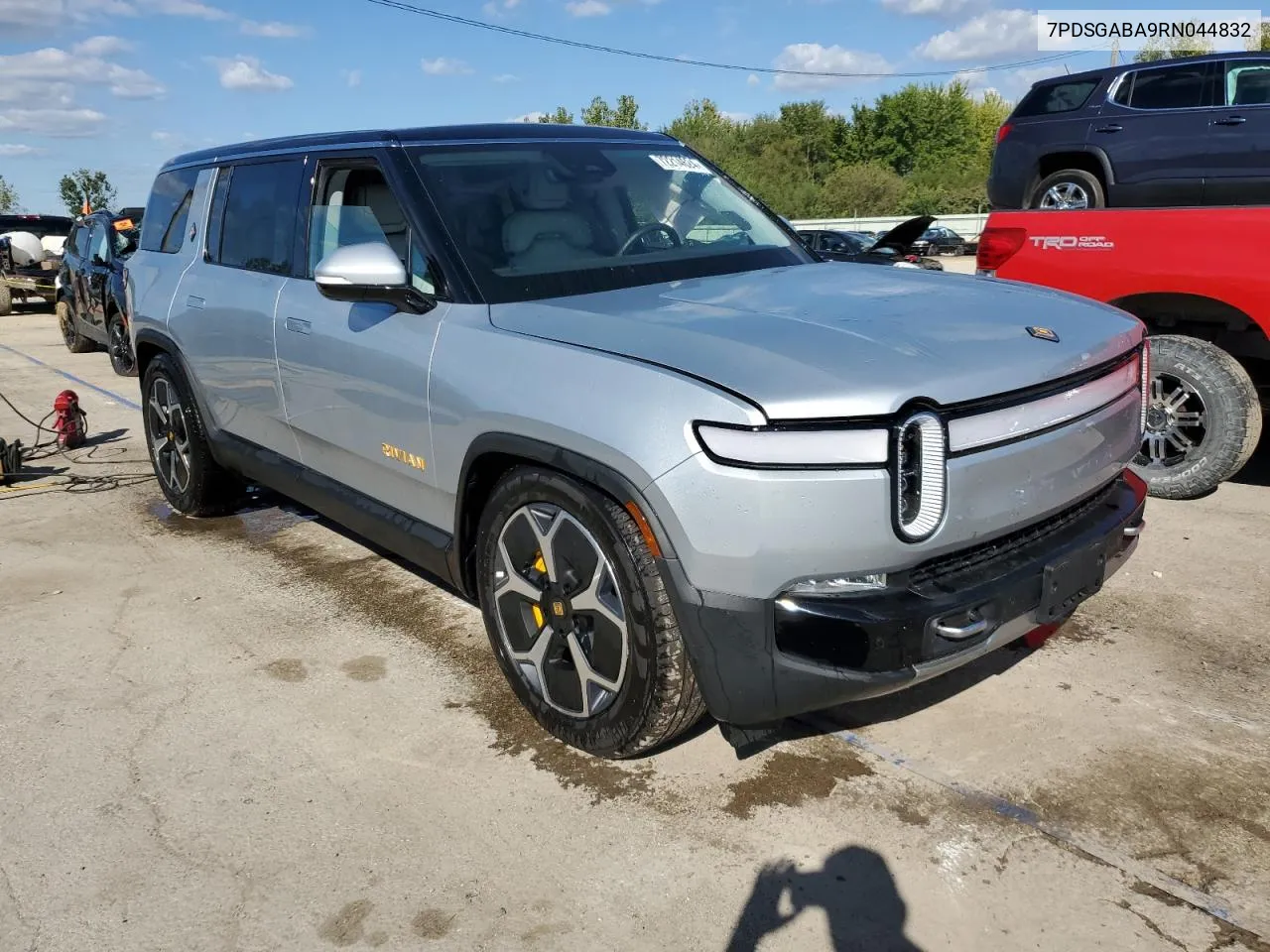 2024 Rivian R1S Adventure VIN: 7PDSGABA9RN044832 Lot: 72214624