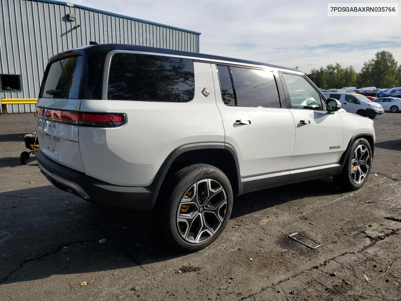 2024 Rivian R1S Adventure VIN: 7PDSGABAXRN035766 Lot: 77481034