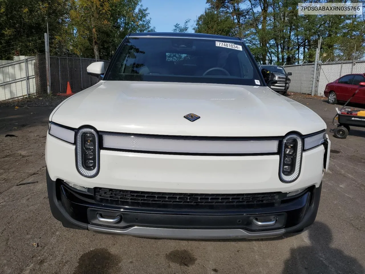 2024 Rivian R1S Adventure VIN: 7PDSGABAXRN035766 Lot: 77481034