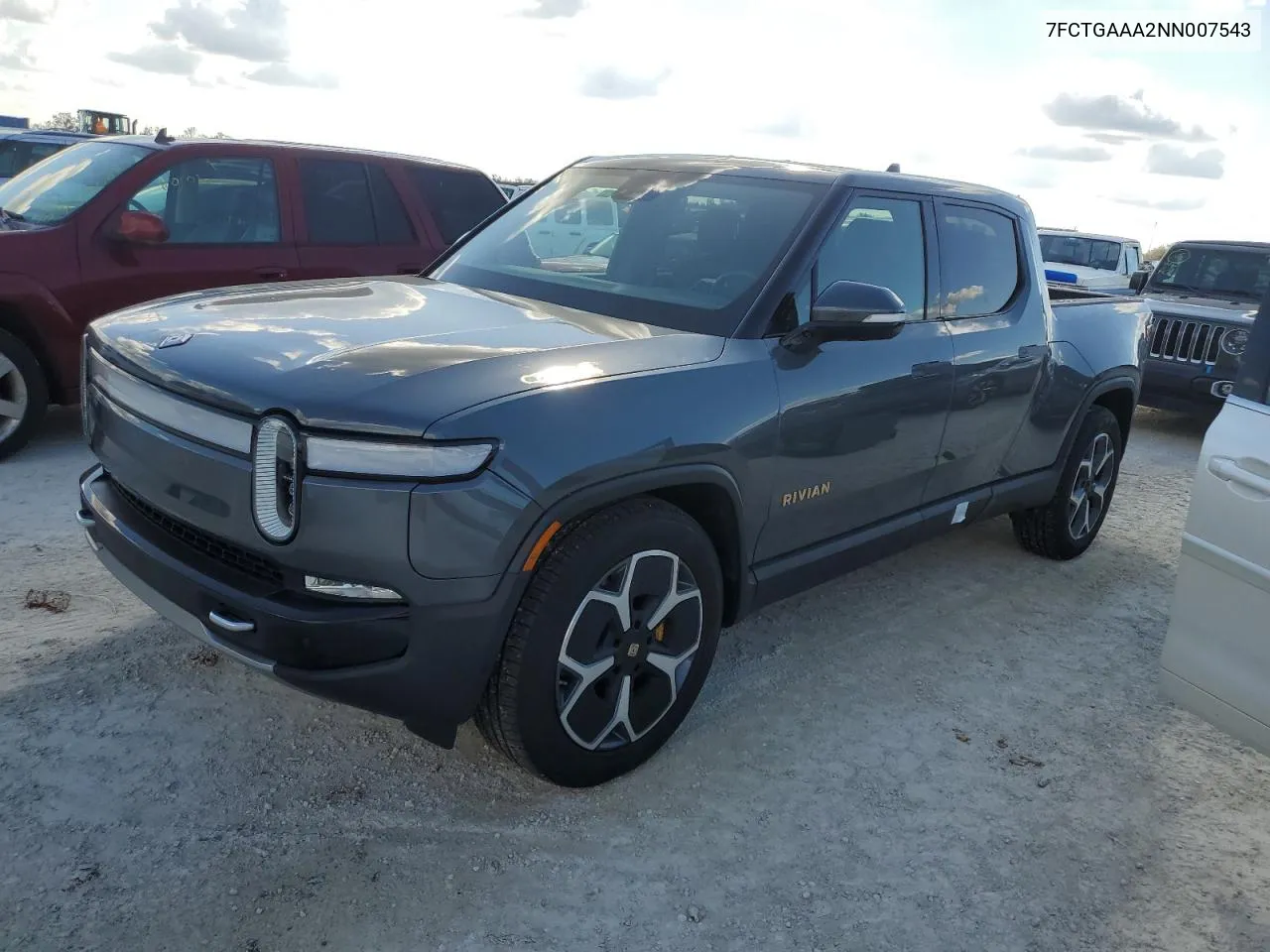 2022 Rivian R1T Adventure VIN: 7FCTGAAA2NN007543 Lot: 77356644