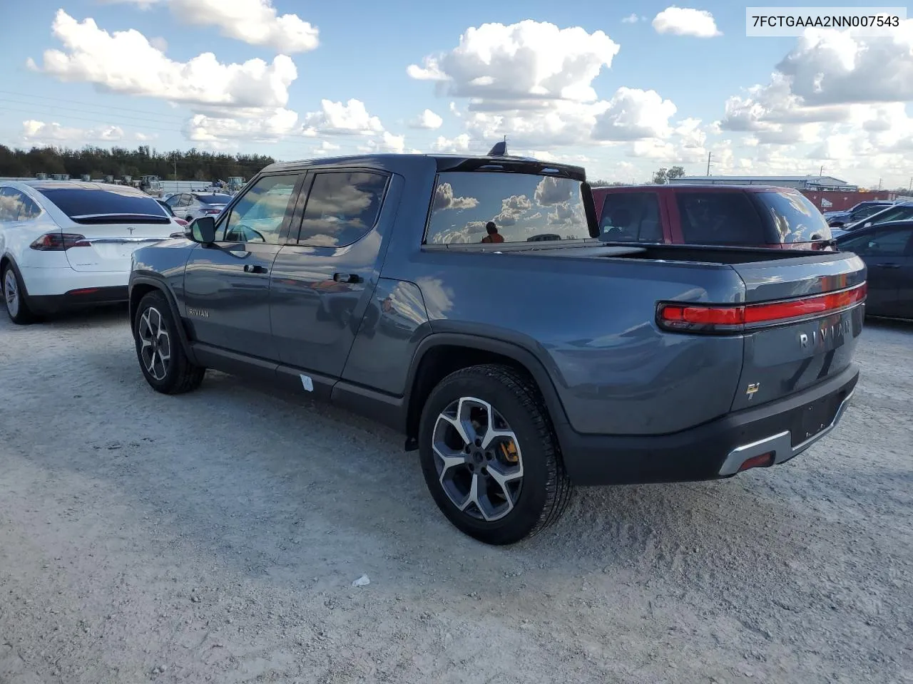 2022 Rivian R1T Adventure VIN: 7FCTGAAA2NN007543 Lot: 77356644