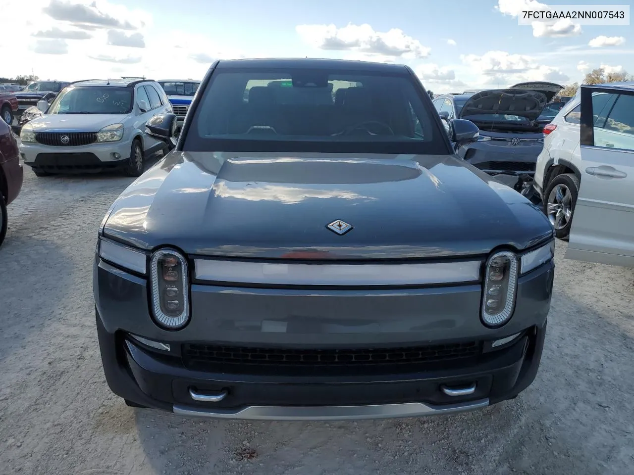 2022 Rivian R1T Adventure VIN: 7FCTGAAA2NN007543 Lot: 77356644