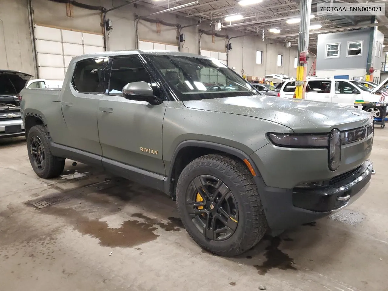 2022 Rivian R1T Launch Edition VIN: 7FCTGAAL8NN005071 Lot: 77807804