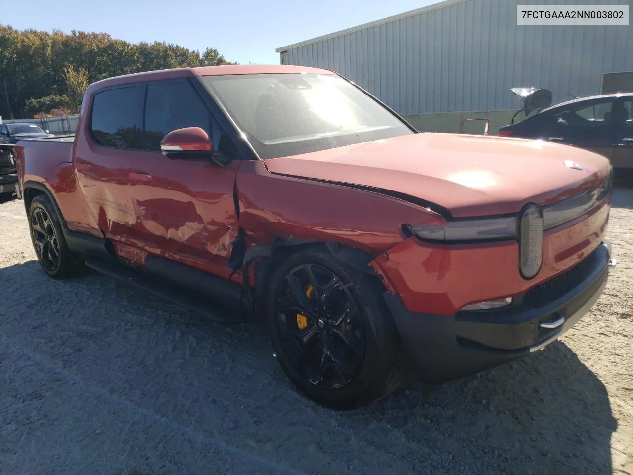 2022 Rivian R1T Adventure VIN: 7FCTGAAA2NN003802 Lot: 78002664