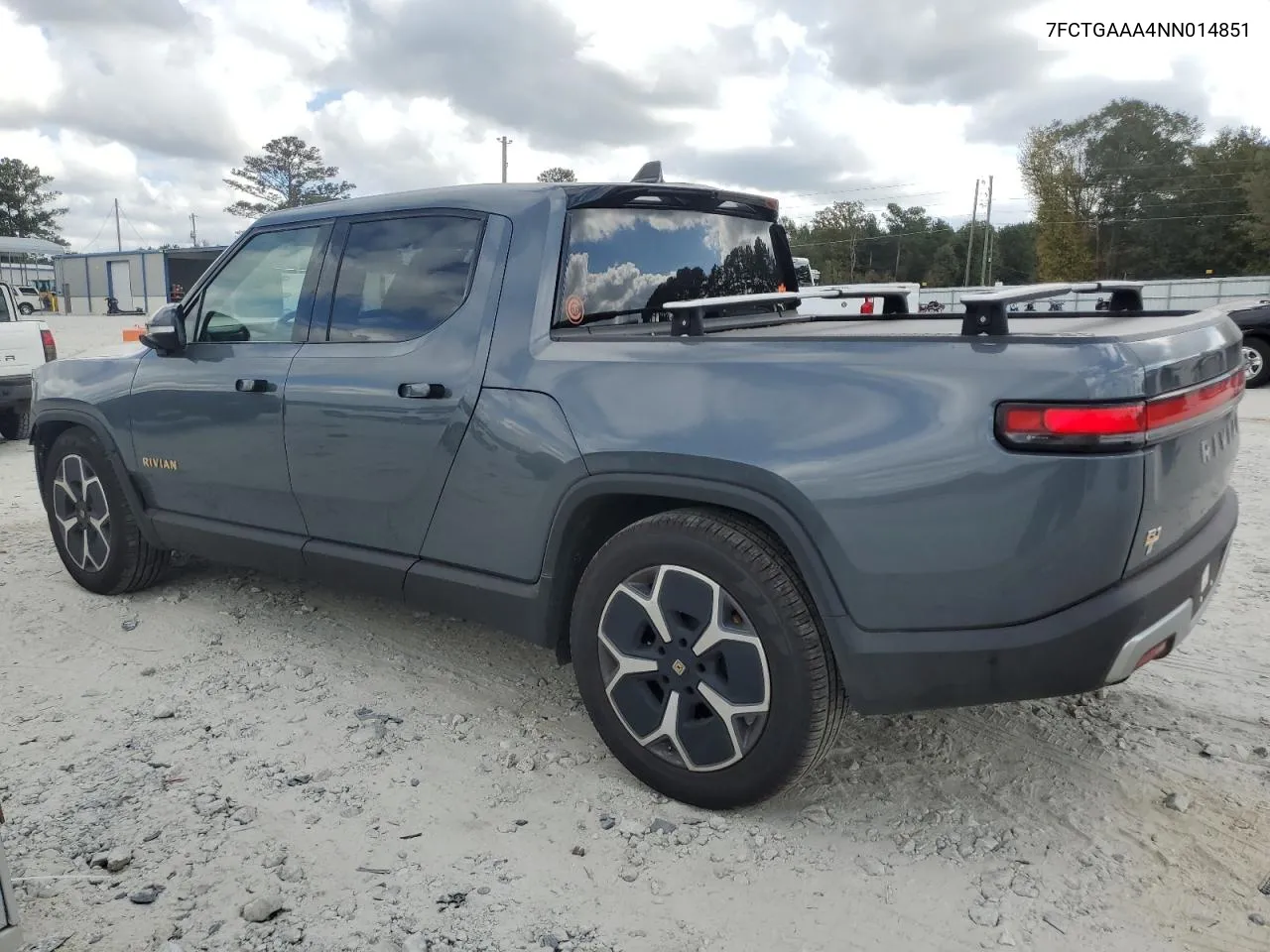 2022 Rivian R1T Adventure VIN: 7FCTGAAA4NN014851 Lot: 78125584