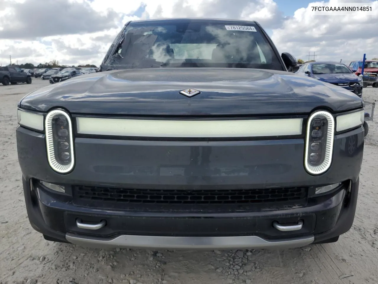 2022 Rivian R1T Adventure VIN: 7FCTGAAA4NN014851 Lot: 78125584