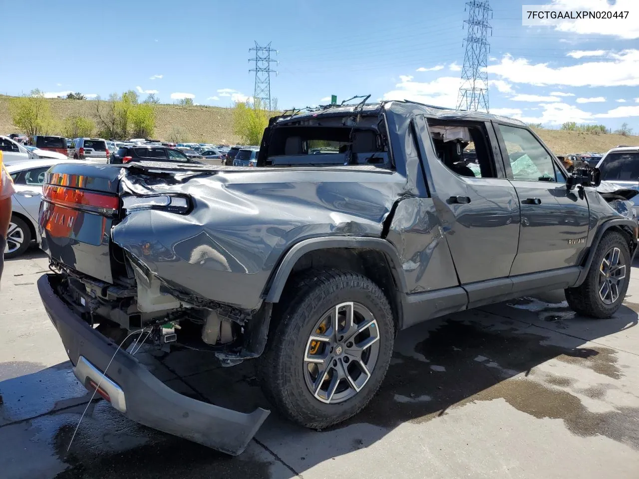 2023 Rivian R1T Launch Edition VIN: 7FCTGAALXPN020447 Lot: 54154844