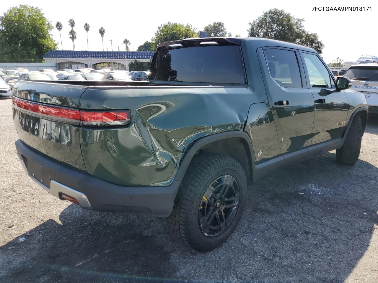 2023 Rivian R1T Adventure VIN: 7FCTGAAA9PN018171 Lot: 72593614