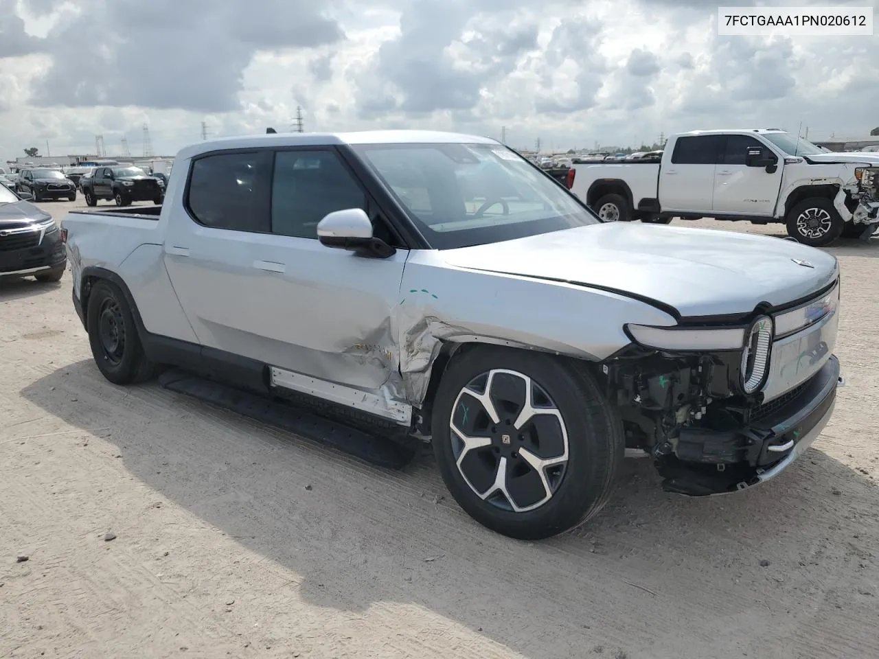 2023 Rivian R1T Adventure VIN: 7FCTGAAA1PN020612 Lot: 72971044