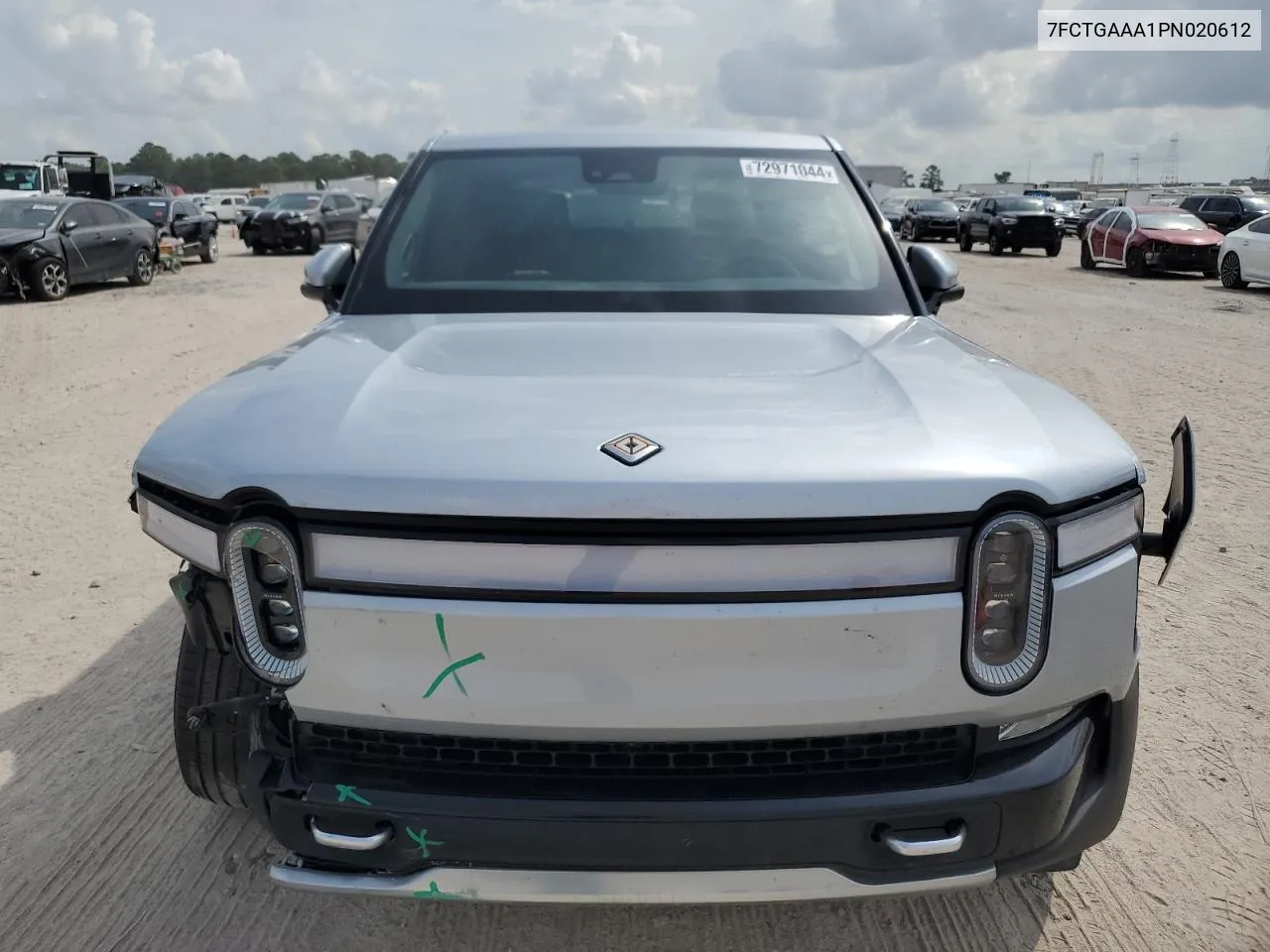 2023 Rivian R1T Adventure VIN: 7FCTGAAA1PN020612 Lot: 72971044