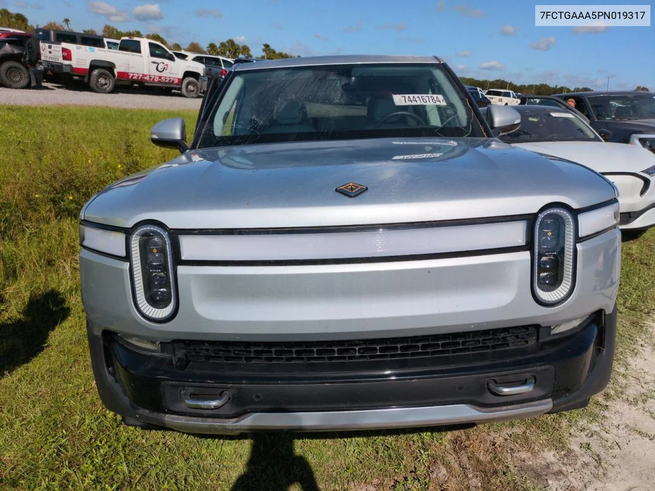 2023 Rivian R1T Adventure VIN: 7FCTGAAA5PN019317 Lot: 74416784