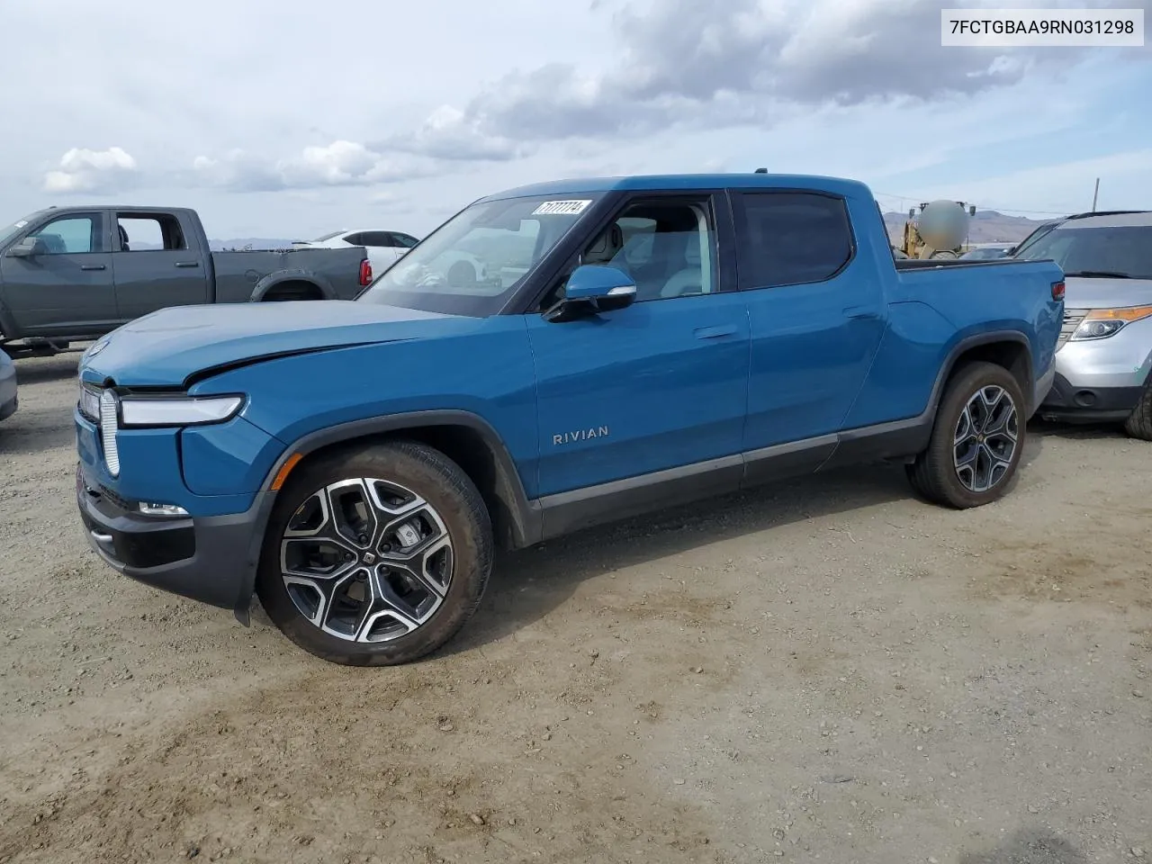 2024 Rivian R1T Adventure VIN: 7FCTGBAA9RN031298 Lot: 71777774