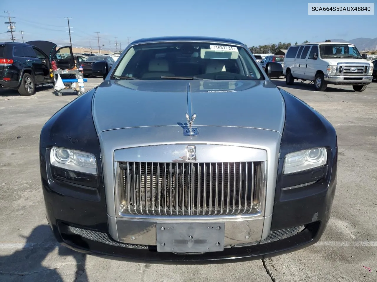 2010 Rolls-Royce Ghost VIN: SCA664S59AUX48840 Lot: 71657734