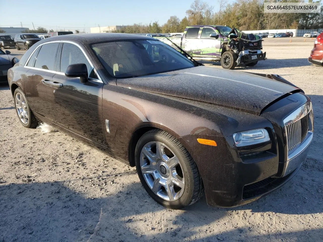 2014 Rolls-Royce Ghost VIN: SCA664S57EUX52469 Lot: 38611314