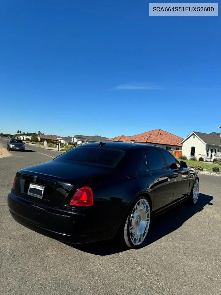 2014 Rolls-Royce Ghost VIN: SCA664S51EUX52600 Lot: 71120314