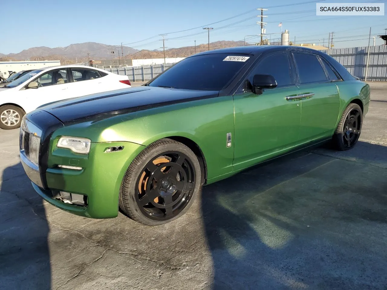 2015 Rolls-Royce Ghost VIN: SCA664S50FUX53383 Lot: 79297474