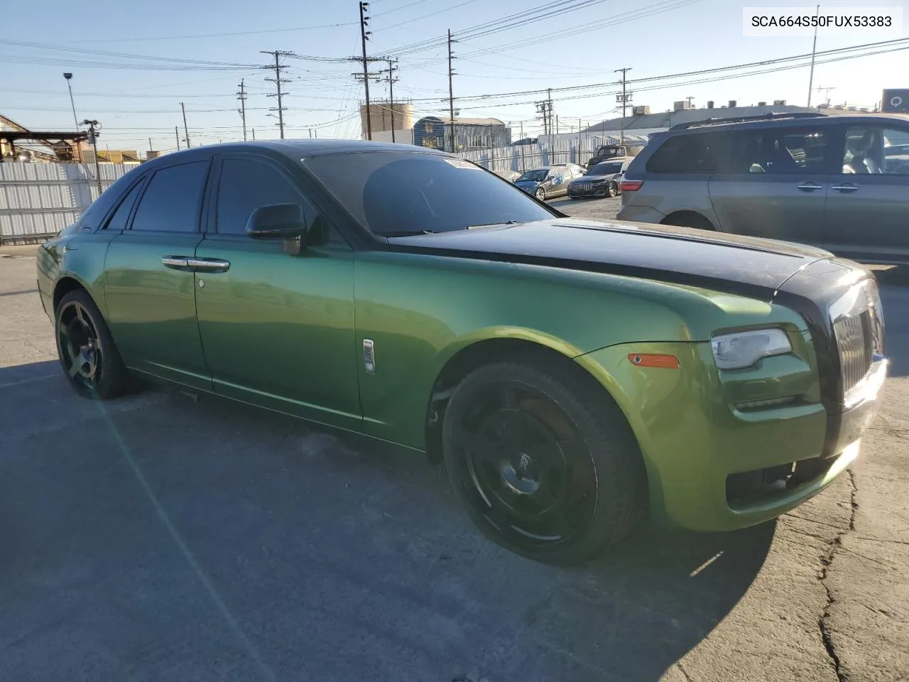 2015 Rolls-Royce Ghost VIN: SCA664S50FUX53383 Lot: 79297474