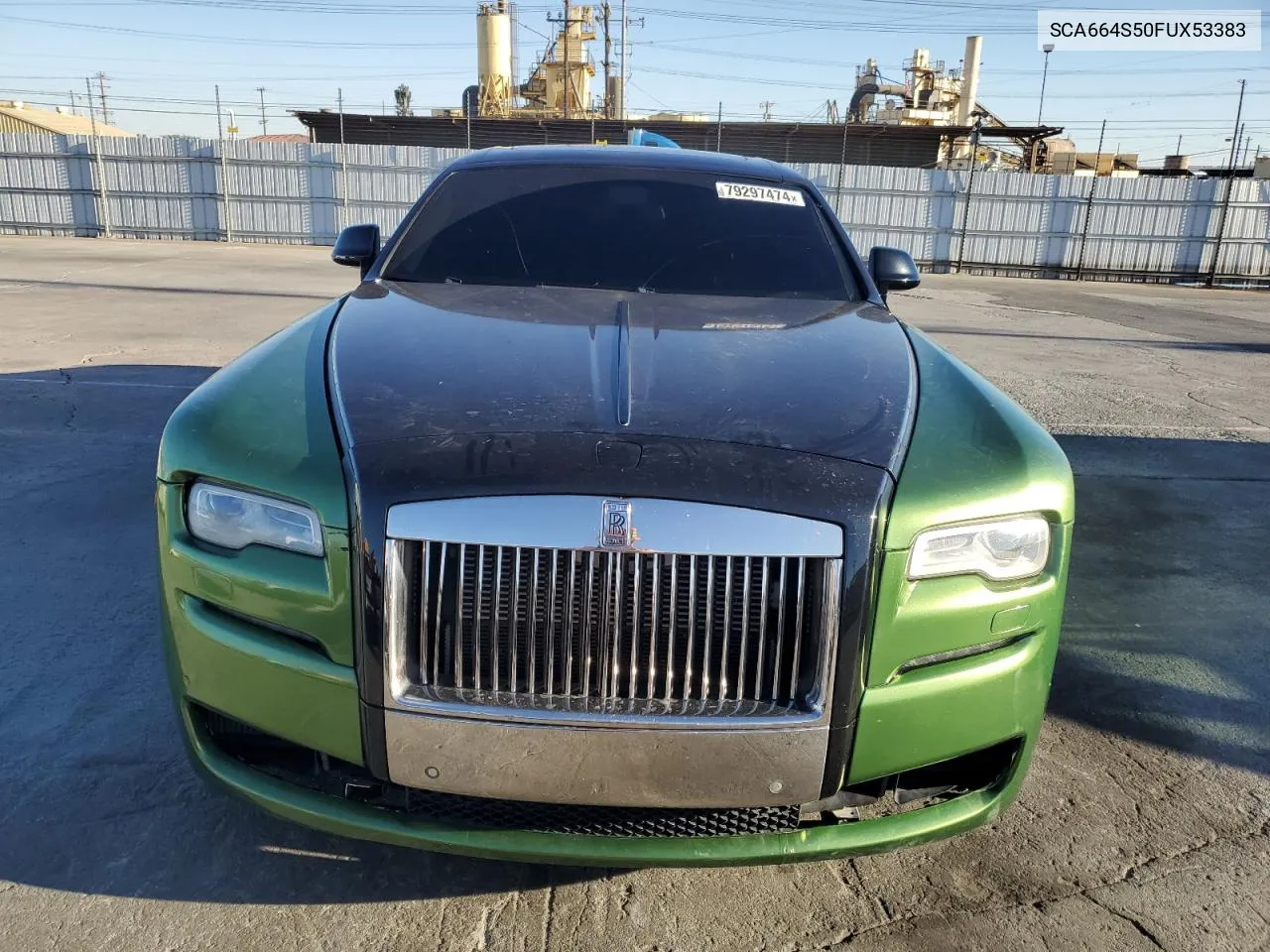 2015 Rolls-Royce Ghost VIN: SCA664S50FUX53383 Lot: 79297474