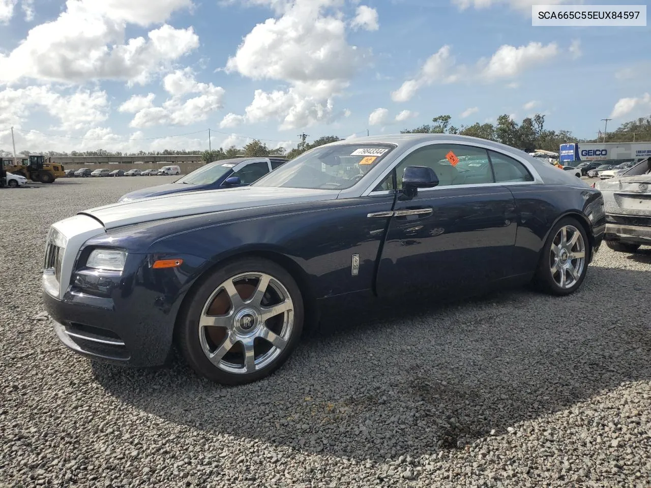 2014 Rolls-Royce Wraith VIN: SCA665C55EUX84597 Lot: 79843344