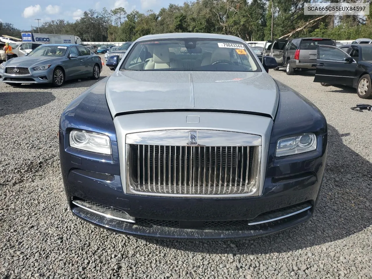 2014 Rolls-Royce Wraith VIN: SCA665C55EUX84597 Lot: 79843344