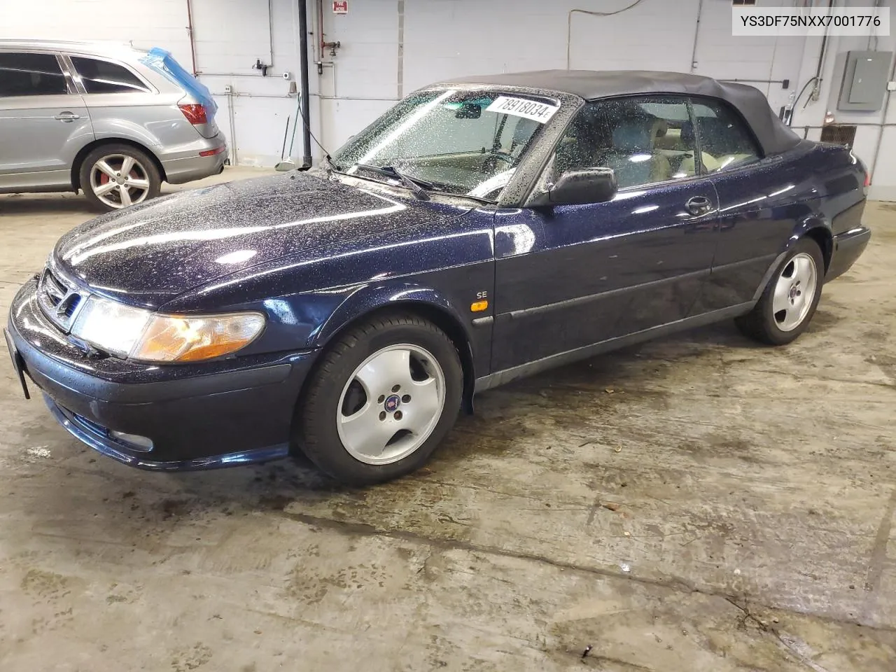 1999 Saab 9-3 Se VIN: YS3DF75NXX7001776 Lot: 78918034