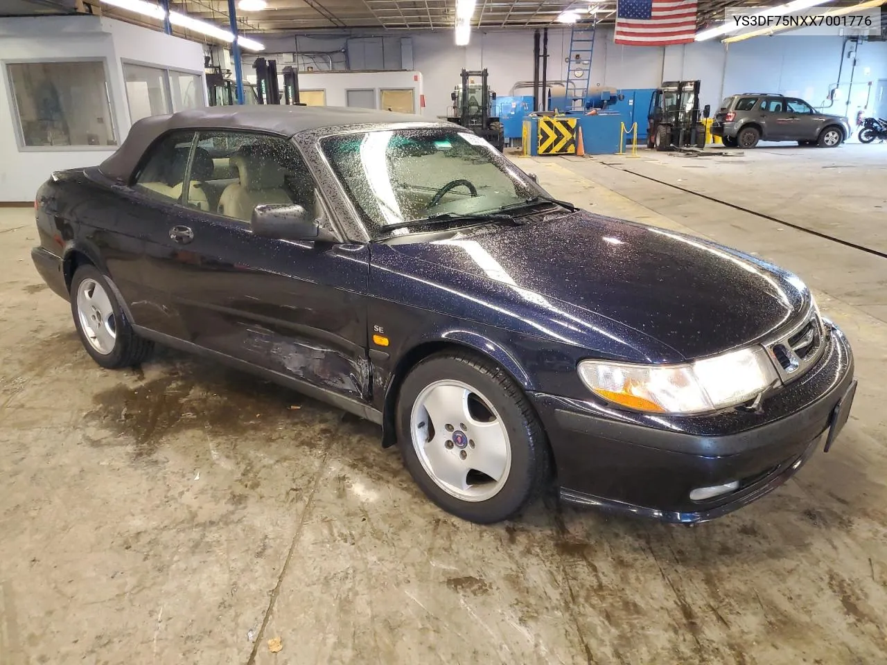 1999 Saab 9-3 Se VIN: YS3DF75NXX7001776 Lot: 78918034