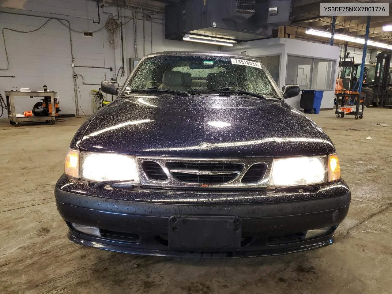 1999 Saab 9-3 Se VIN: YS3DF75NXX7001776 Lot: 78918034